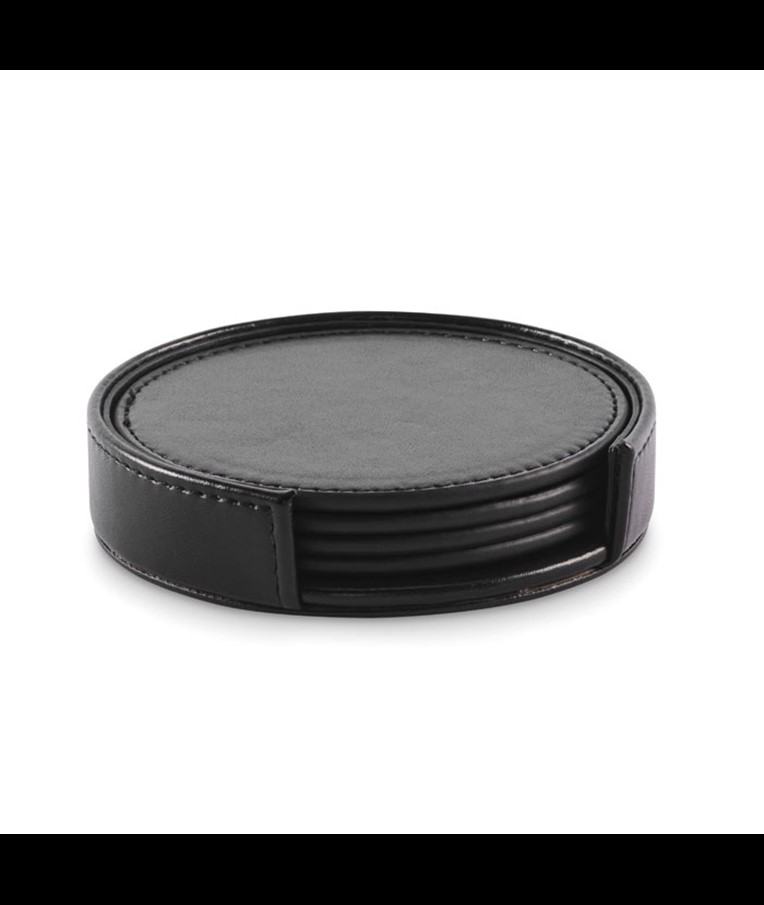 JUEGO DE 4 POSAVASOS POSA SET EN PU