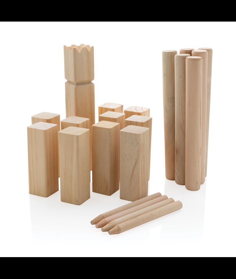 JUEGO KUBB DE MADERA