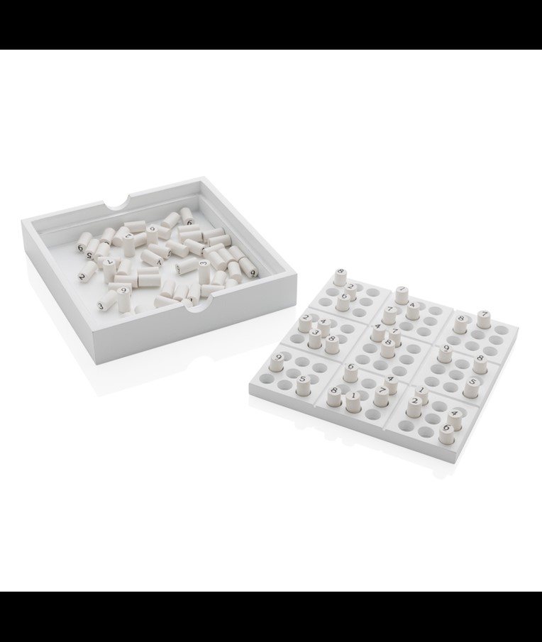 JUEGO SUDOKU DE MADERA