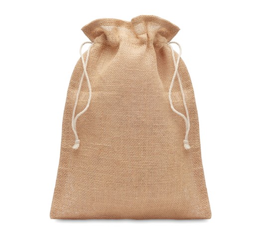 JUTE MEDIUM - MEDIUM JUTE GIFT BAG 25 X 32CM