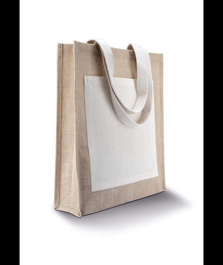 JUTE SHOPPER BAG