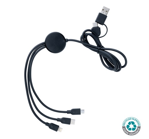 KABEL 6 V 1 IZ RECIKLIRANEGA TPE IN RECIKLIRANE PLASTIKE RCS