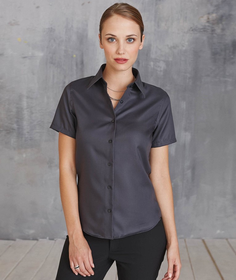 black no iron shirt women's