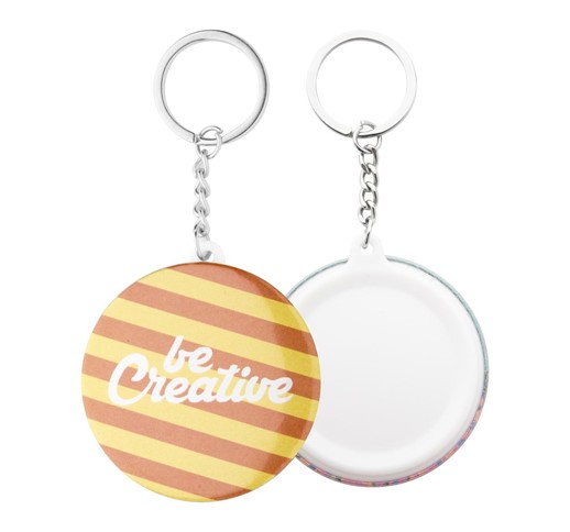 KEYBADGE MINI-SCHLÜSSELANHÄNGER MIT ANSTECKNADEL