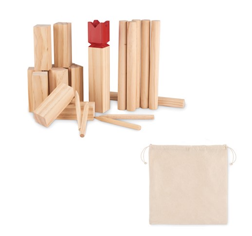 KING - JEU DE LANCER EN BOIS DE PIN