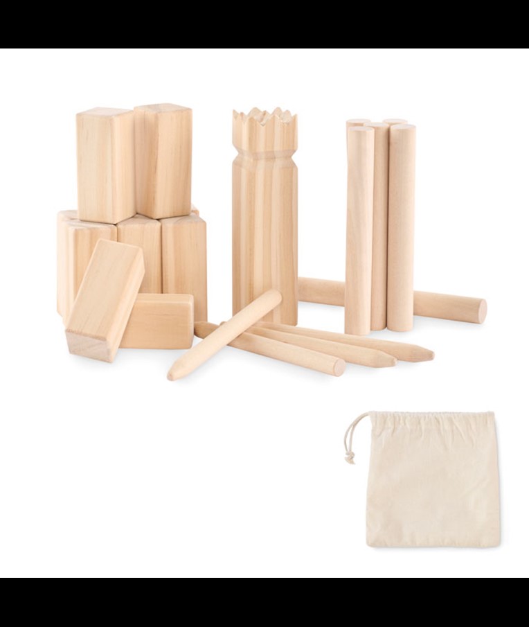 KING PETIT - JUEGO DE LANZAMIENTO AL AIRE LIBRE EN MADERA DE PINO