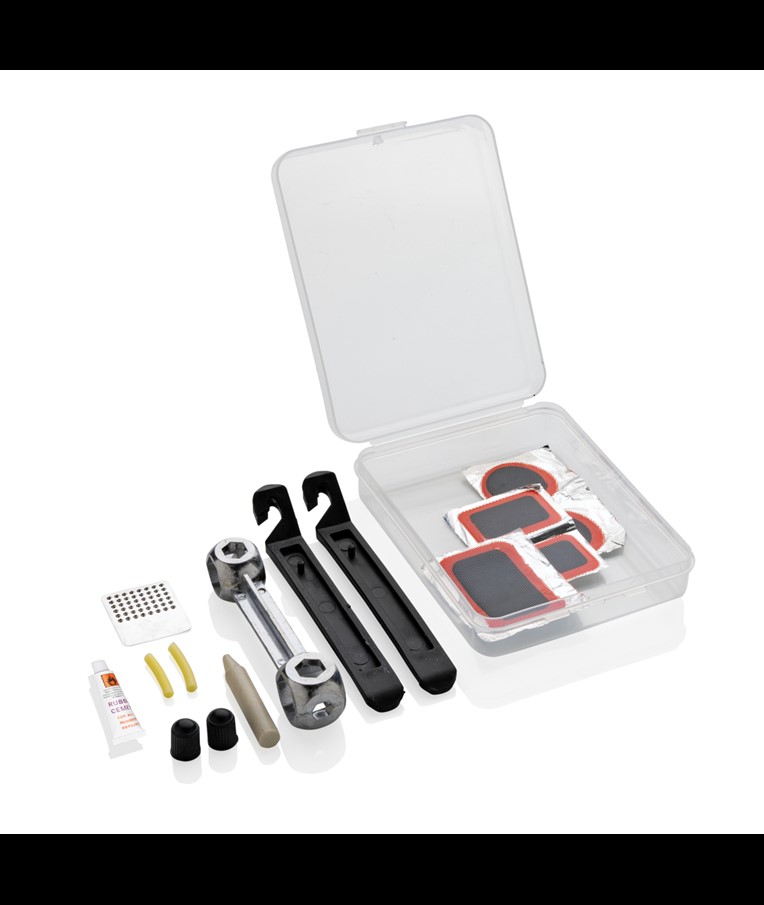 KIT DE REPARACIÓN DE BICICLETAS COMPACTO