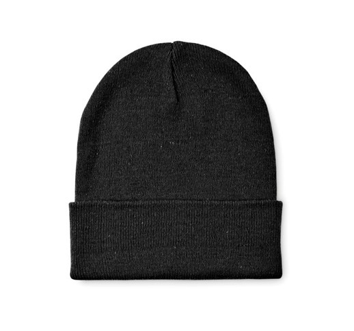 KNITTED BEANIE BEANIX WITH CUFF