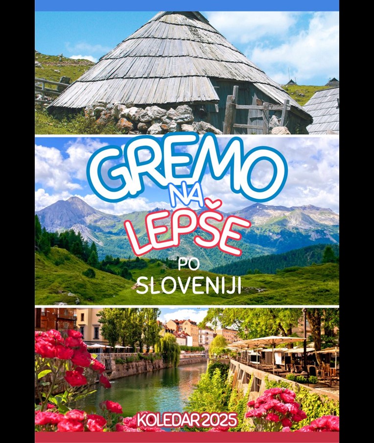 KOLEDAR GREMO NA LEPŠE PO SLOVENIJI 2025