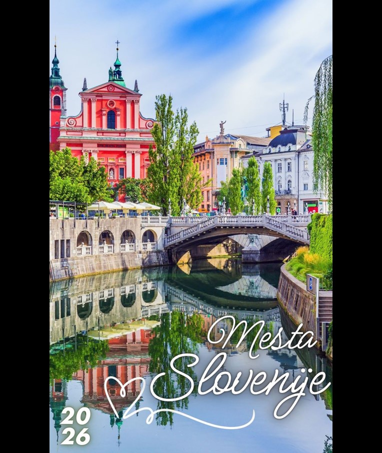 KOLEDAR MESTA SLOVENIJE 2026