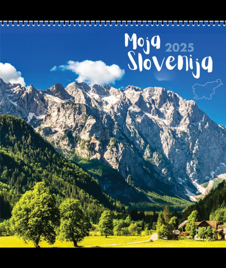 KOLEDAR MOJA SLOVENIJA 2025