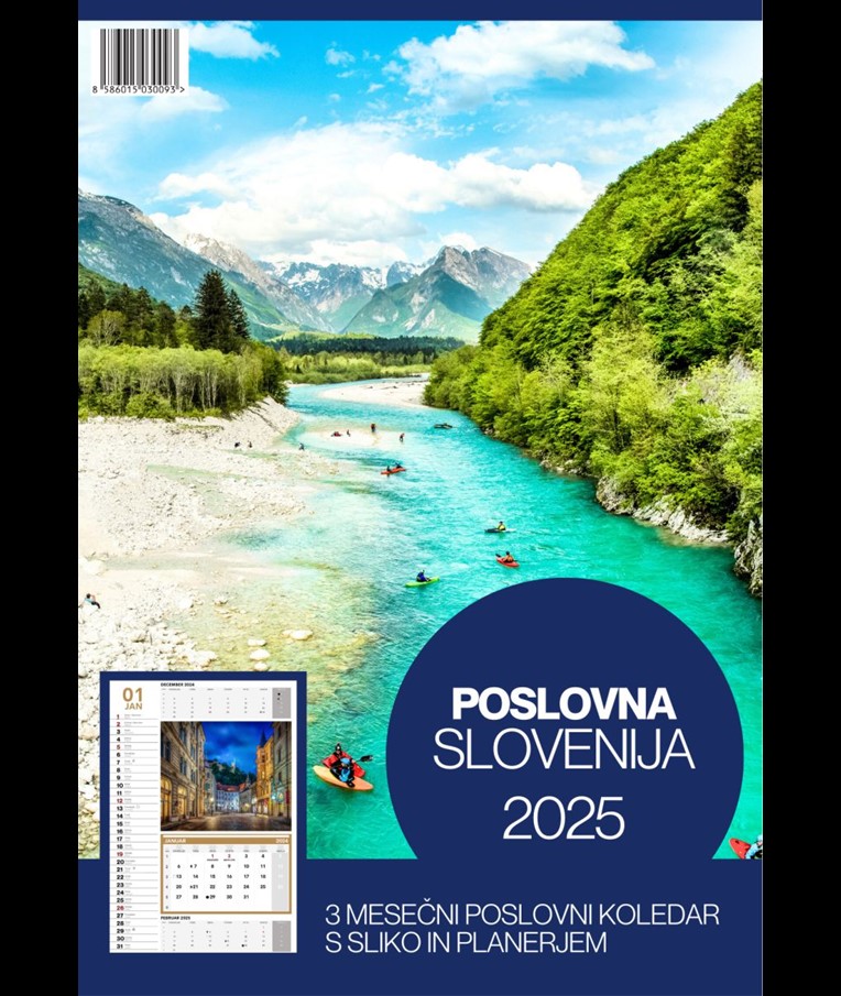 KOLEDAR POSLOVNA SLOVENIJA 2025