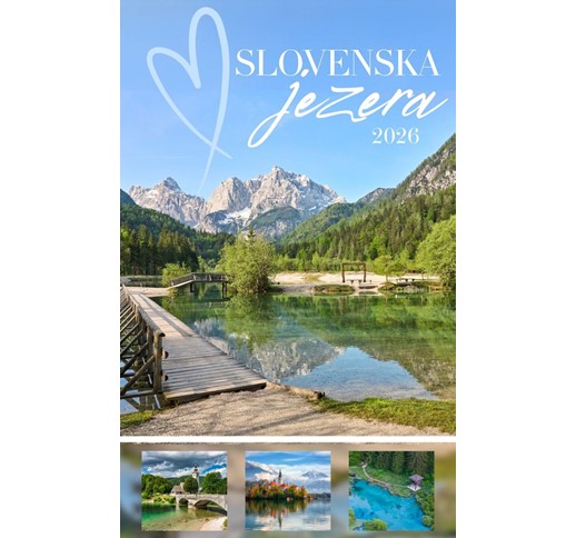KOLEDAR SLOVENSKA JEZERA 2026