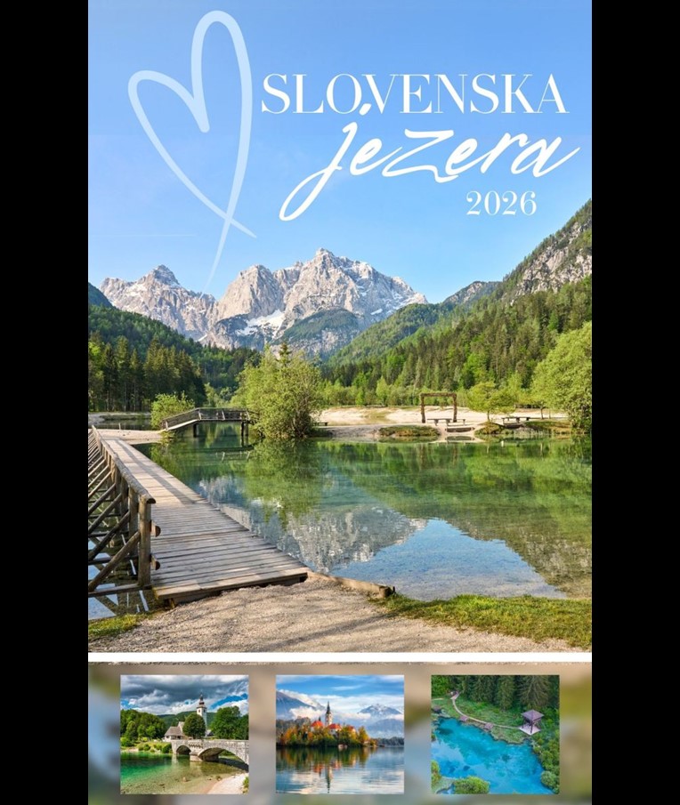 KOLEDAR SLOVENSKA JEZERA 2026