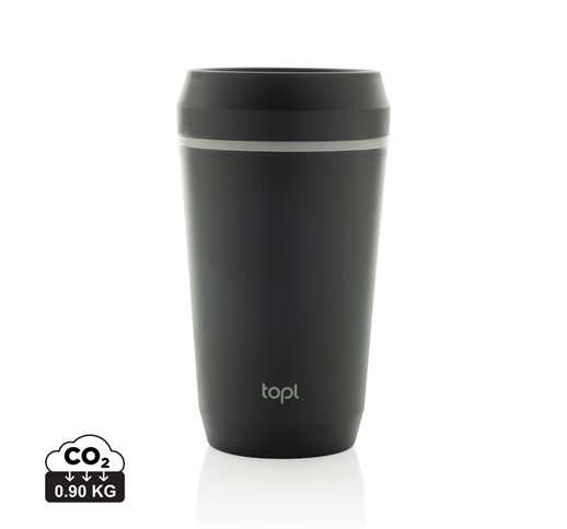 KOZAREC S PATENTIRANIM 360° POKROVOM TOPL 354 ML IZ RECIKLIRANE PLASTIKE