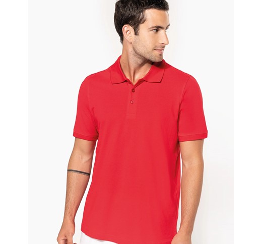 KURZARM-POLOSHIRT AUS PIQUÉ FÜR HERREN