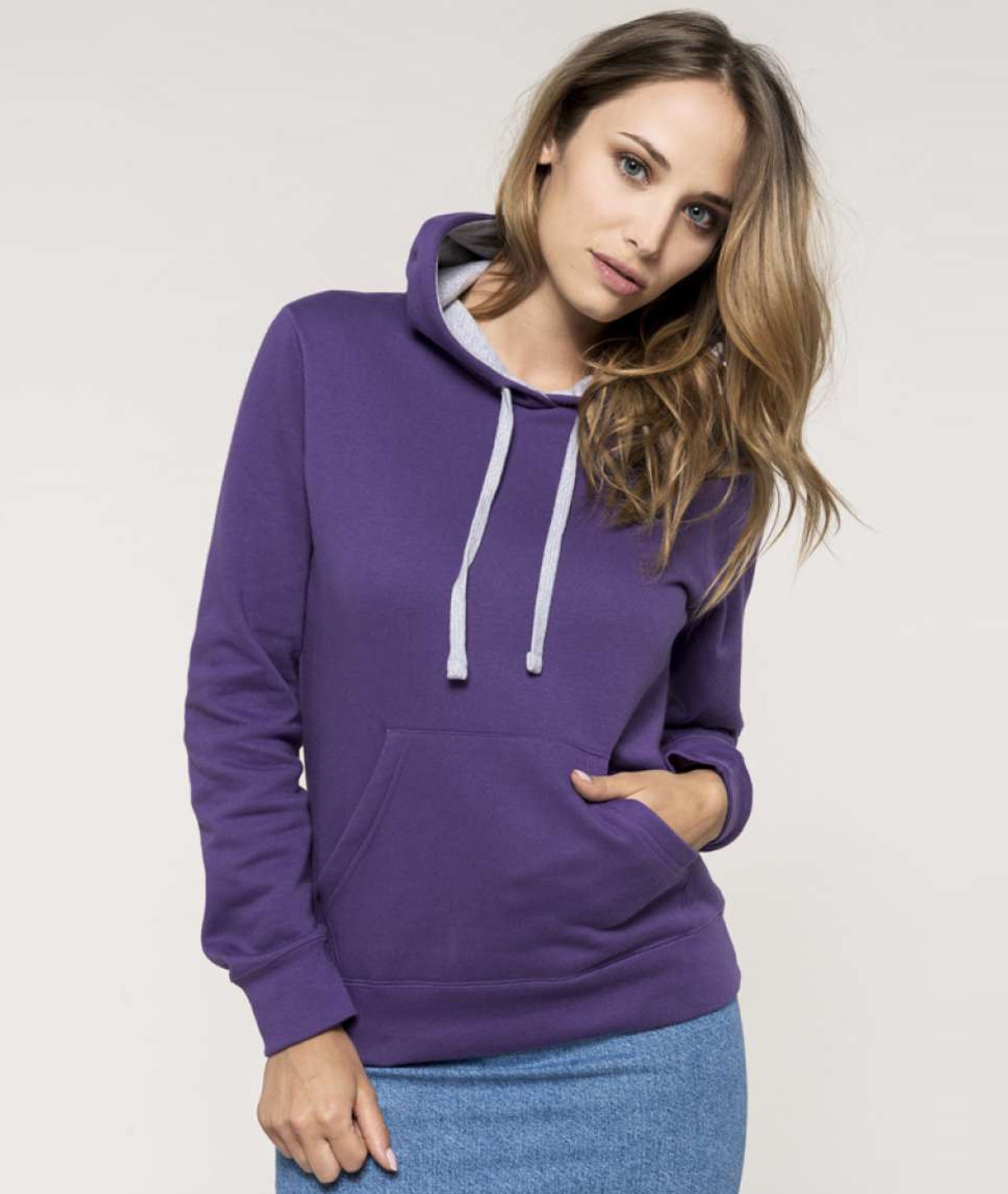 ladies sweatshirt with hood