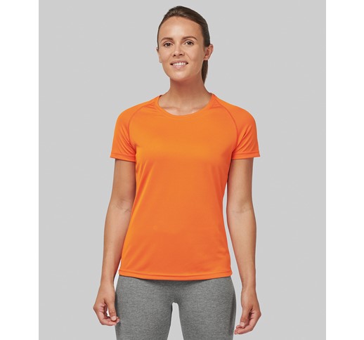 LADIES' SHORT-SLEEVED SPORTS T-SHIRT