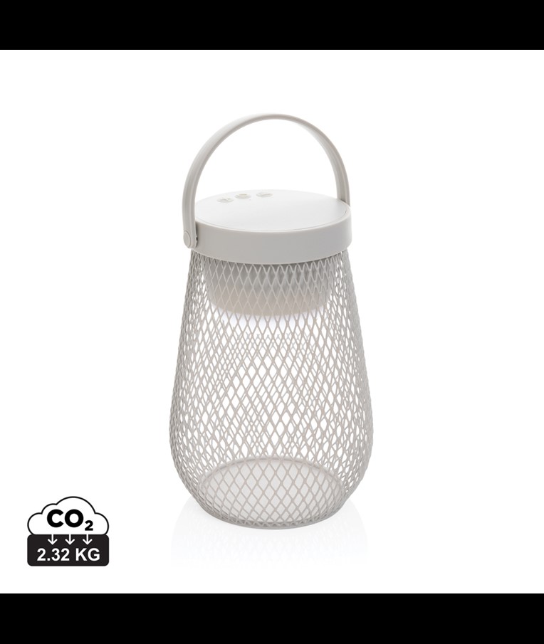 LÁMPARA DE MESA AURORA RECARGABLE USB PLÁSTICO RECICLADO RCS