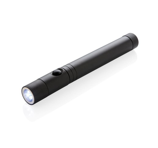 LAMPE TÉLESCOPIQUE AVEC AIMANT, NOIR