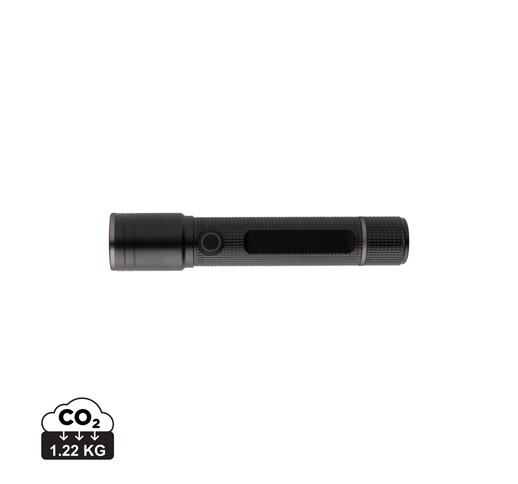 LAMPE TORCHE 3W RECHARGEABLE PAR USB EN ALU RCS GEAR X