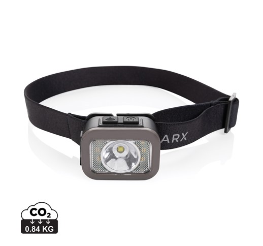 LAMPE TORCHE FRONTALE EN ABS RECYCLÉ RCS GEAR X