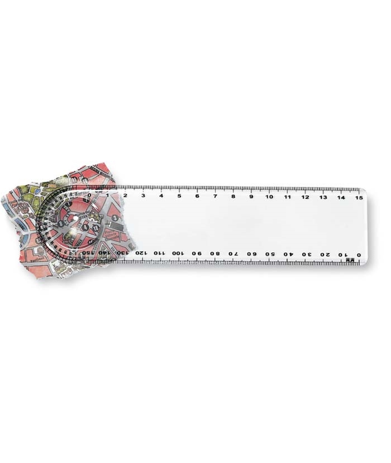 LASTA - RULER WITH MAGNIFIER 