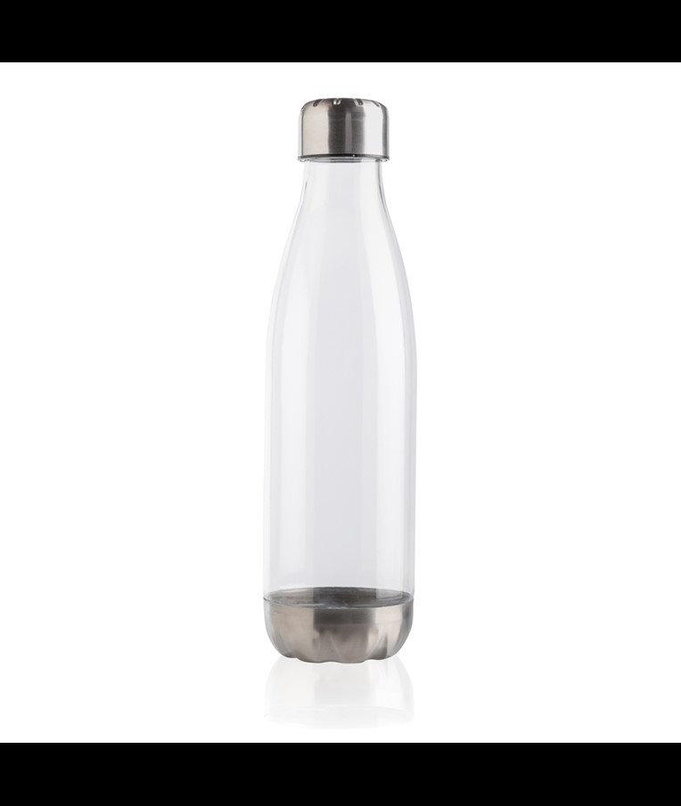 LEAKPROOF WATER BOTTLE WITH STAINLESS STEEL LID