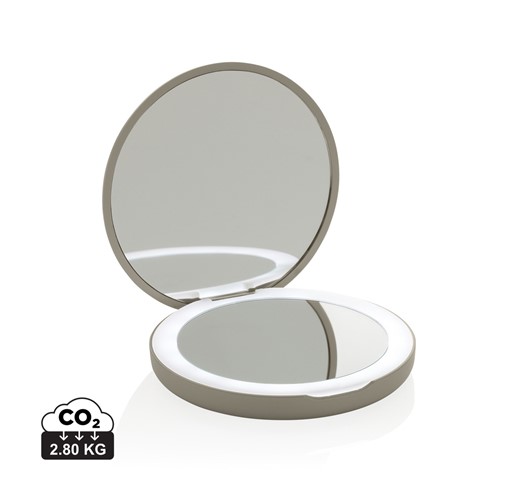 LED RE-CHARGEABLE MAKE-UP MIRROR LUMORA RCS RECYCLED PLASTIC