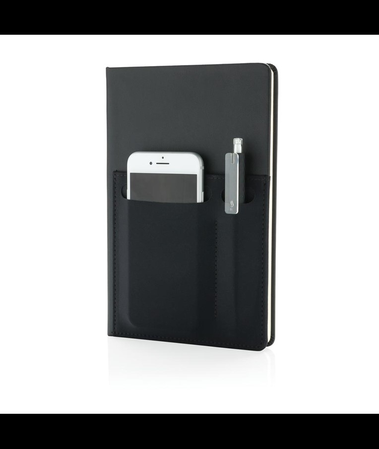 LIBRETA A5 DELUXE CON BOLSILLOS INTELIGENTES