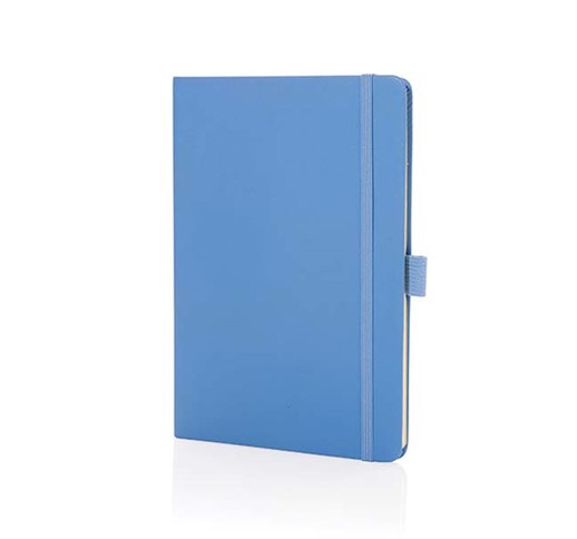 LIBRETA CLÁSICA SAM A5 DE PIEL REGENERADA CERTIFICACIÓN RCS