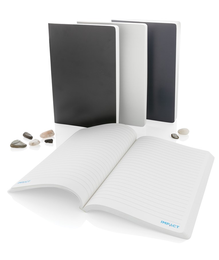 LIBRETA DE PAPEL DE PIEDRA DE TAPA BLANDA IMPACT A5