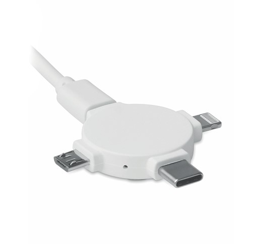 LIGO CABLE - CÂBLE AVEC ADAPTATEUR 3 EN 1