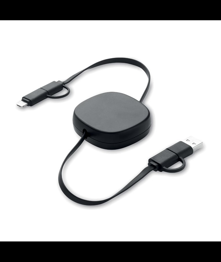 LINEA - KABEL ZA PUNJENJE NA UVLAČENJE OD 60 W
