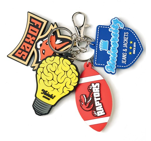 LLAVEROS DE PVC PERSONALIZADOS