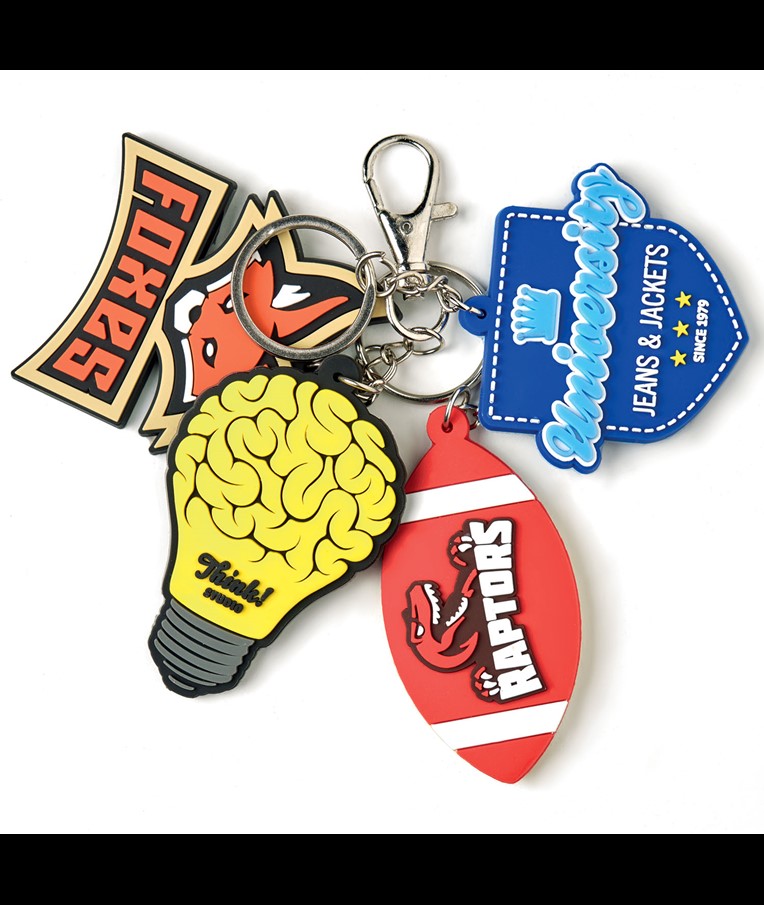 LLAVEROS DE PVC PERSONALIZADOS