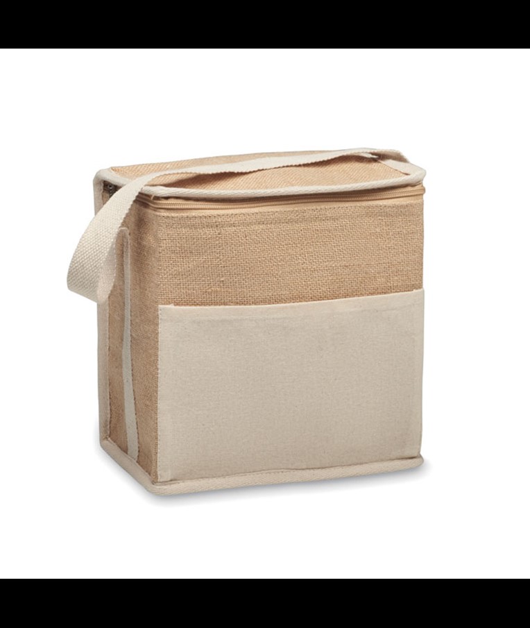 LONA - BOLSA ISOTÉRMICA DE YUTE Y LONA 3L