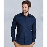 LONG-SLEEVED COTTON/ELASTANE SHIRT