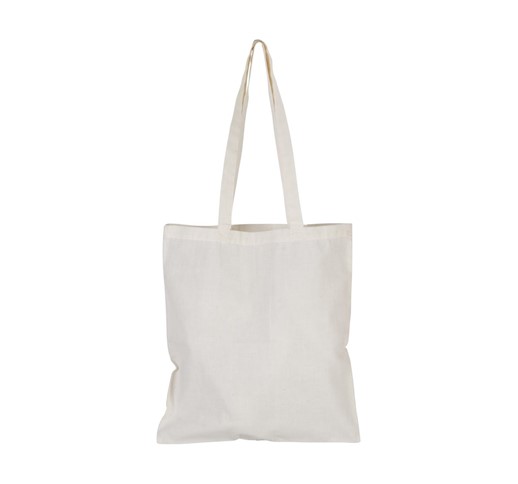 LONGISH COTTON SHOPPING BAG