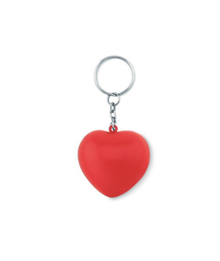 LOVY RING - KEYRING WITH PU HEART 