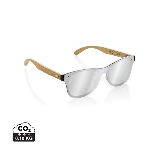 LUNETTES DE SOLEIL AVEC MONTURE EN BAMBOU PRISM RCS EN PLASTIQUE RECYCLÉ
