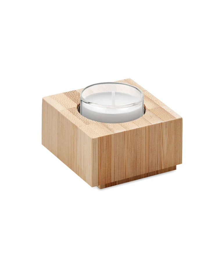 Bamboo tea deals light holder