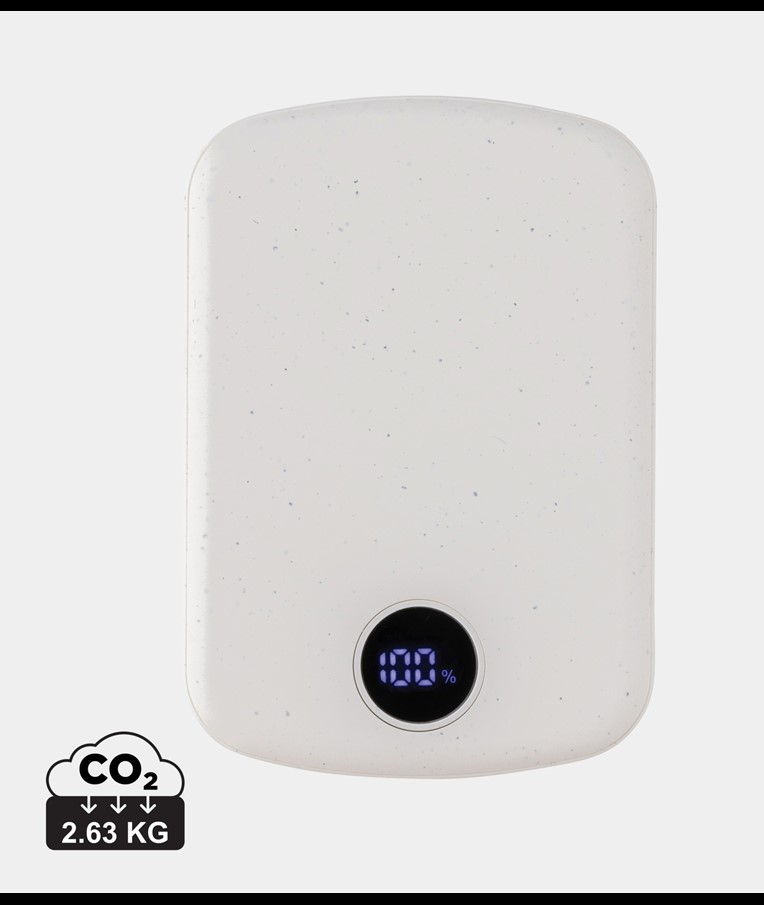 MAGBOOST RCS RECYCLED PLASTIC 5000 MAH MAGNETIC POWERBANK