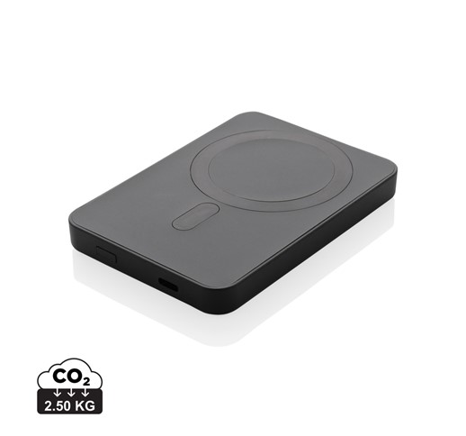 MAGNETIX 5.000 MAH MAGNETISCHE POWERBANK AUS RCS RECYCEL. ABS