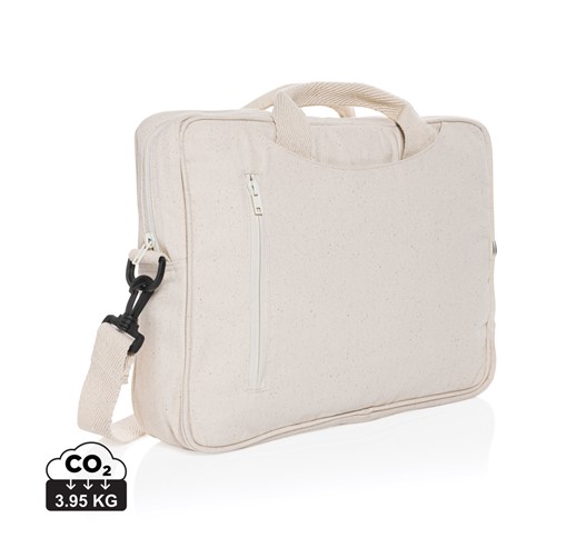 MALETÍN ORDENADOR 15,4" DE ALGODÓN RECICLADO LALUKA AWARE™