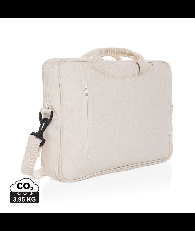 MALETÍN ORDENADOR 15,4" DE ALGODÓN RECICLADO LALUKA AWARE™
