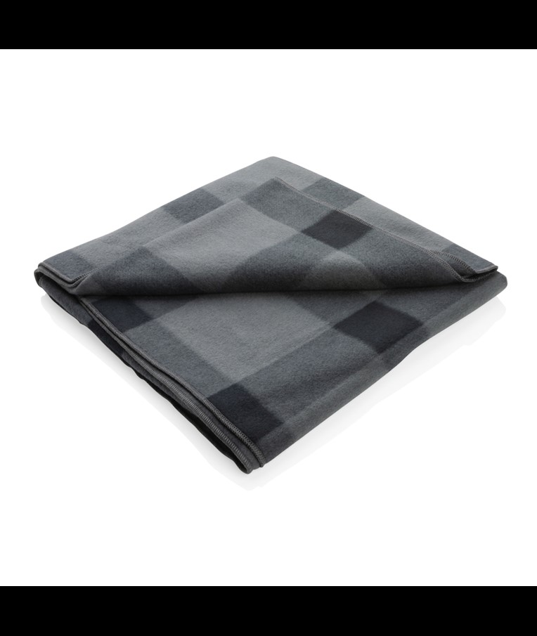 MANTA DE FELPA SUAVE A CUADROS