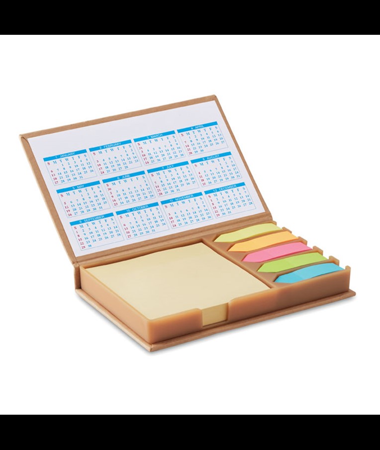 MEMOCALENDAR - SET DE NOTAS Y CALENDARIO
