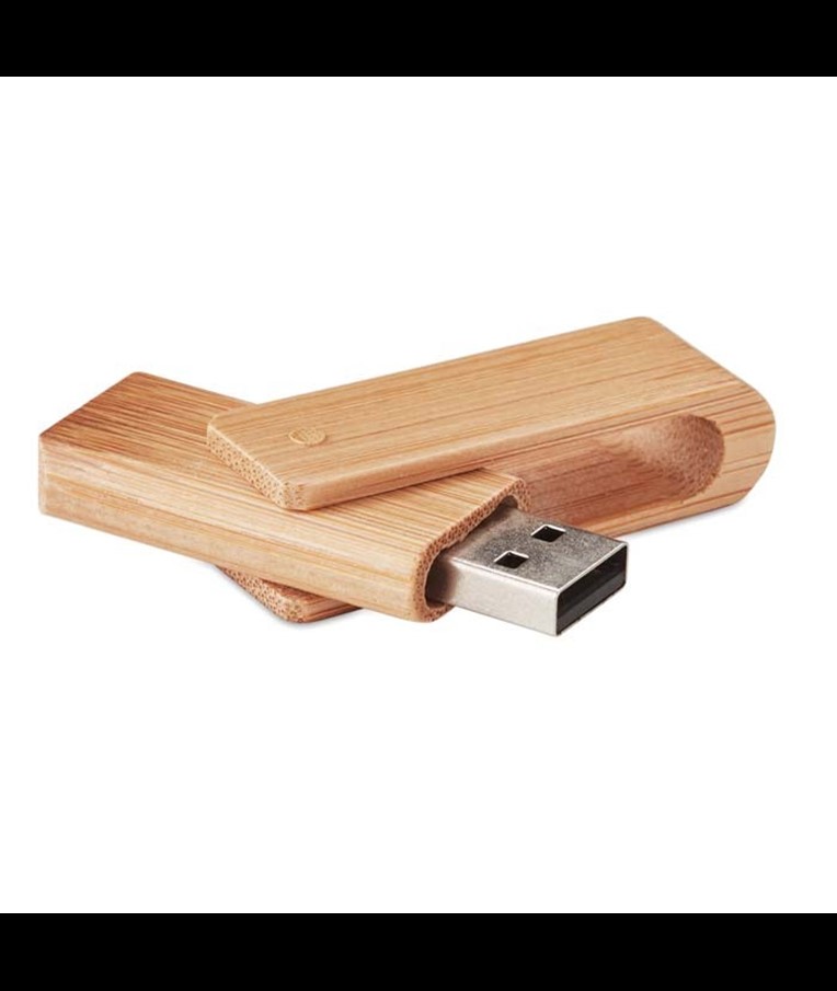 MEMORIA USB DE BAMBÚ