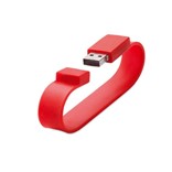 MEMORIA USB EN PULSERA DE SILICONA
